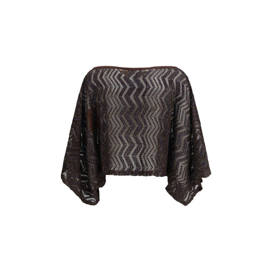 Missoni Brown Viscose Blouse