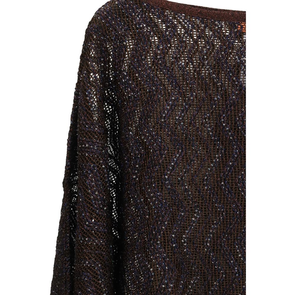Missoni Brown Viscose Blouse