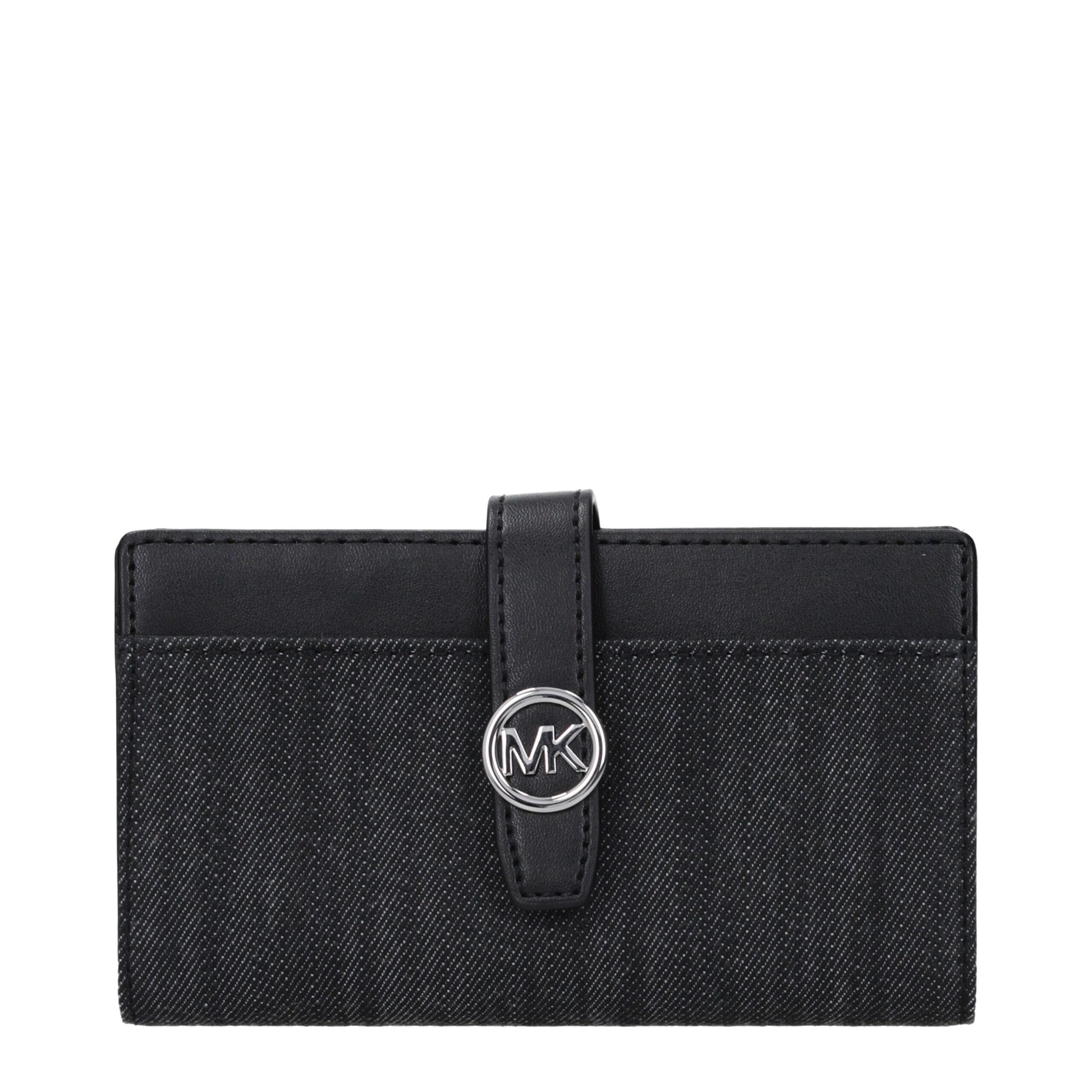 Michael Kors Black Fabric Wallet