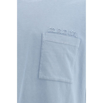 Marni Blue Cotton T-Shirt