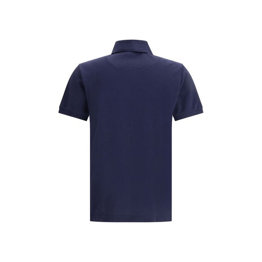 Etro Blue Cotton Polo Shirt