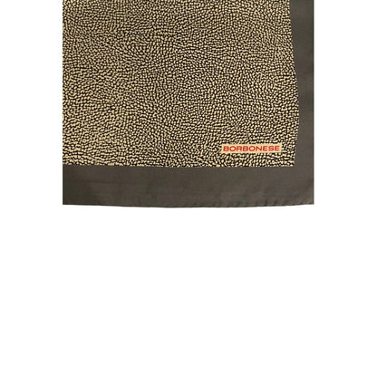Borbonese Grey Silk Women Scarf
