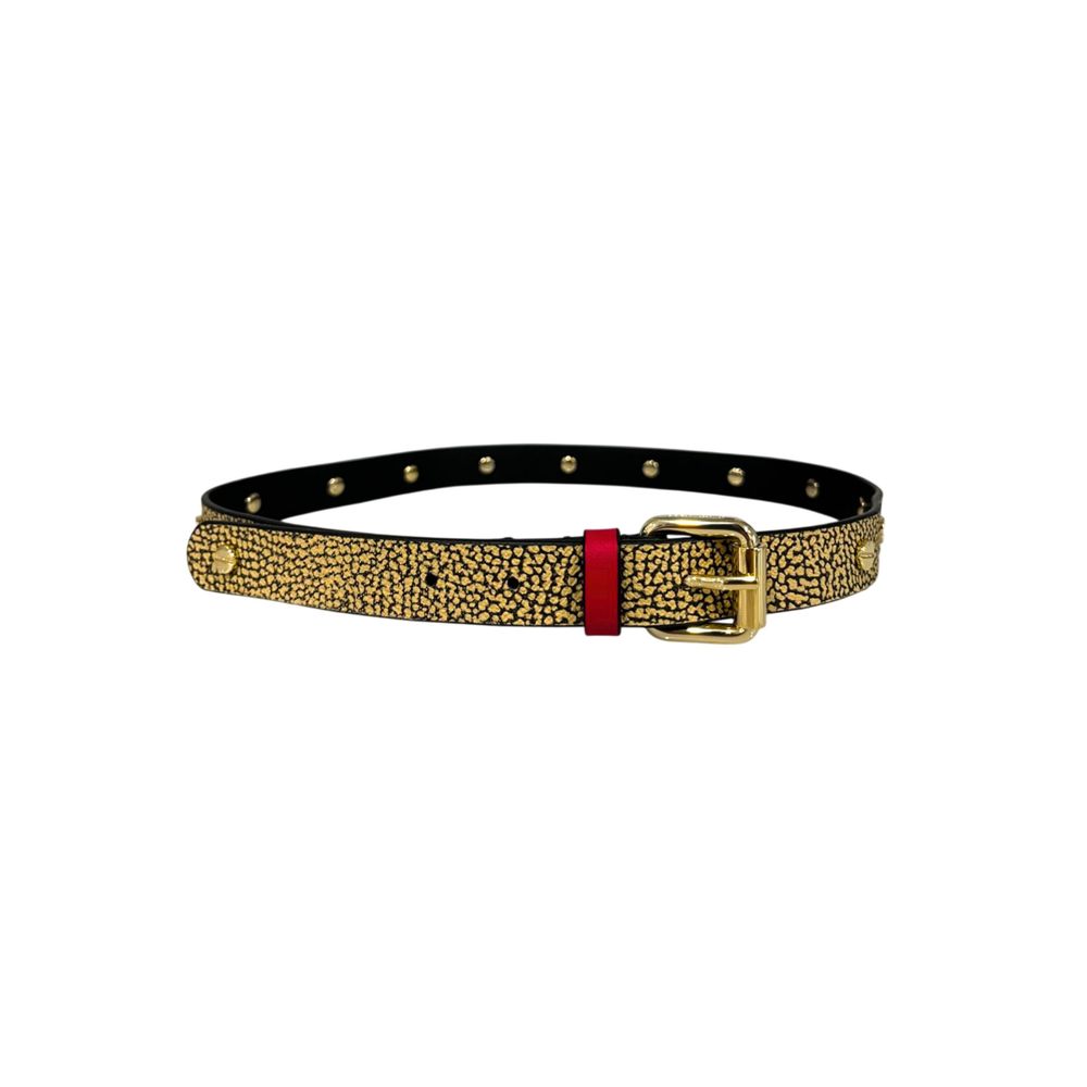 Borbonese Beige Polyvinyl Women Belt