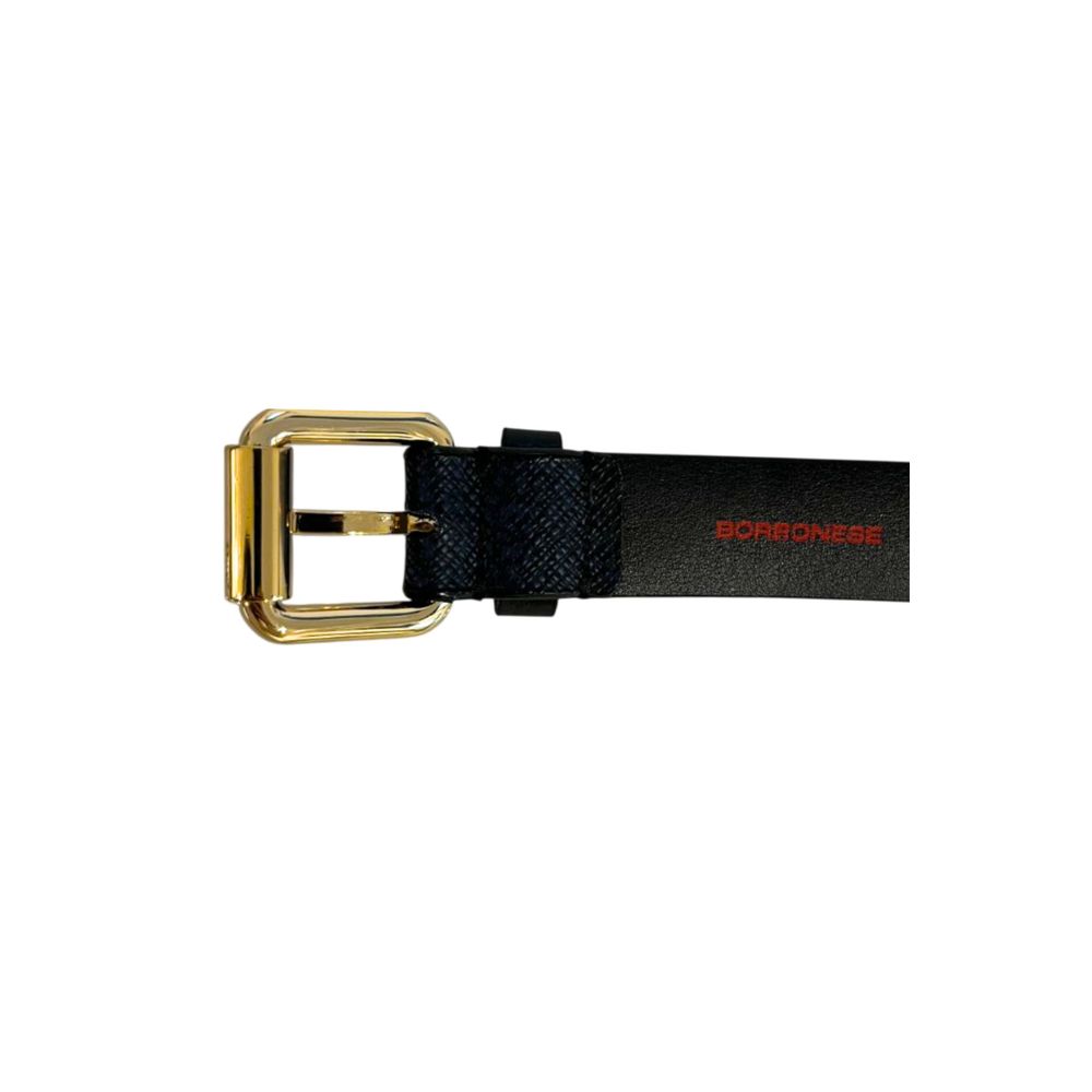 Borbonese Blue Polyvinyl Women's Belt