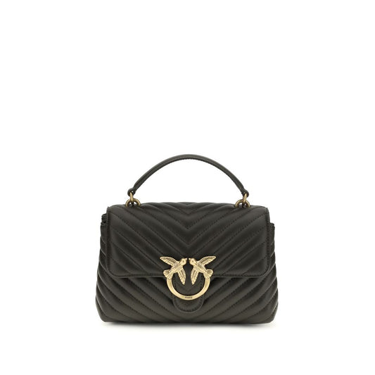 PINKO Bicolor Calf Leather Bos Taurus Handbag