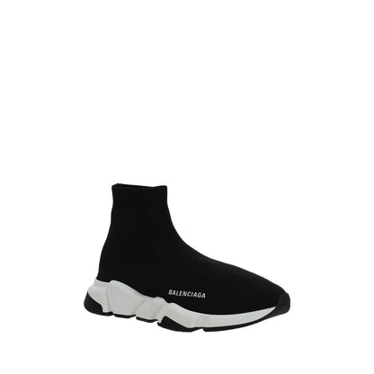 Balenciaga Black Elastane Athletic Sneakers