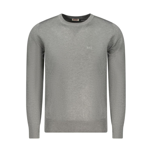 Rifle Grigio Viscosa Men Sweater