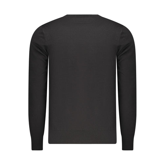 Coveri Moving "Black Viscosa Mens Sweater"