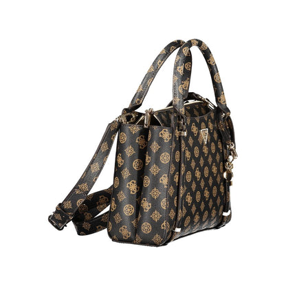 Guess Jeans Marrone Poliuretano Woman Handbag