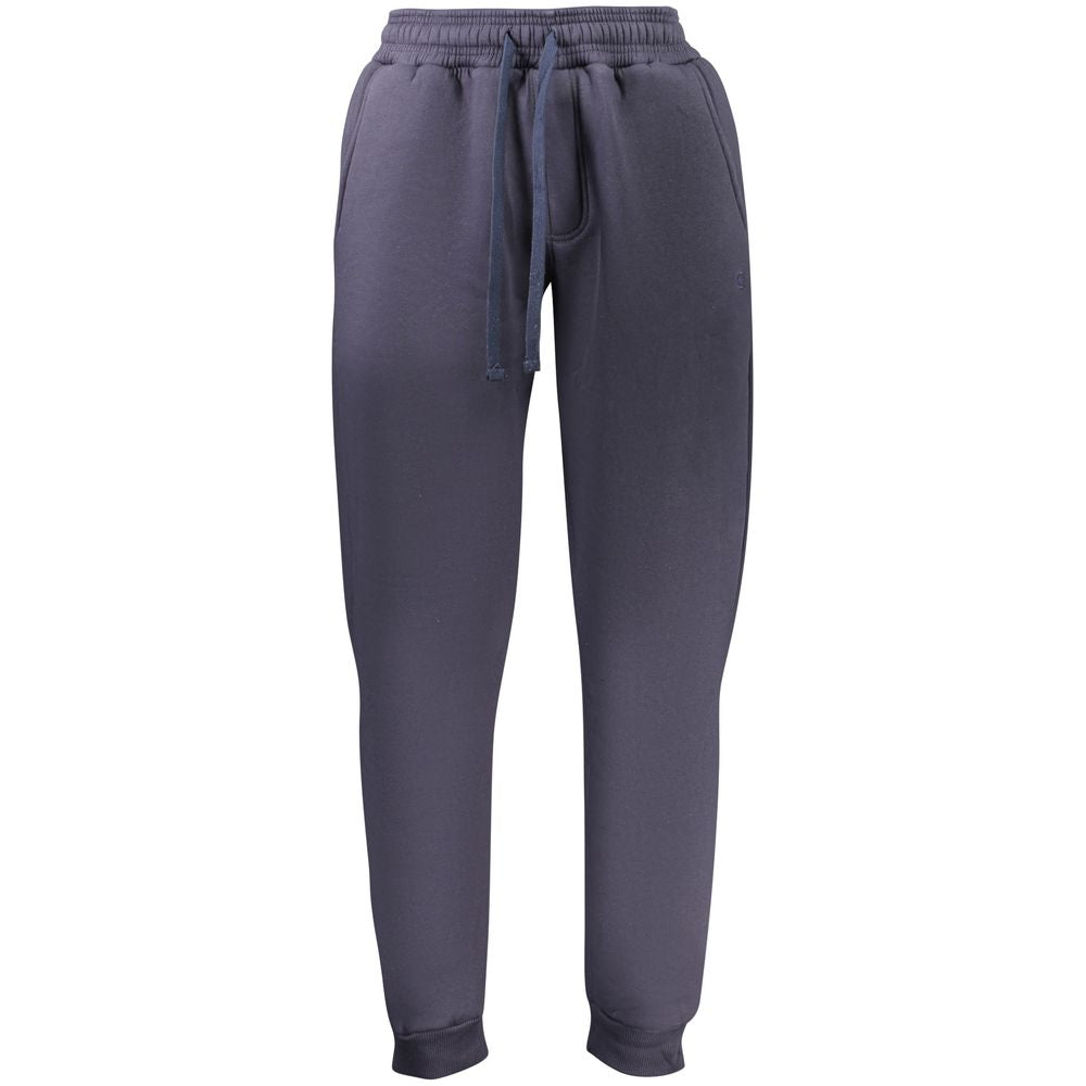 Coveri Moving Blue Cotton Joggers (Workout Pants)