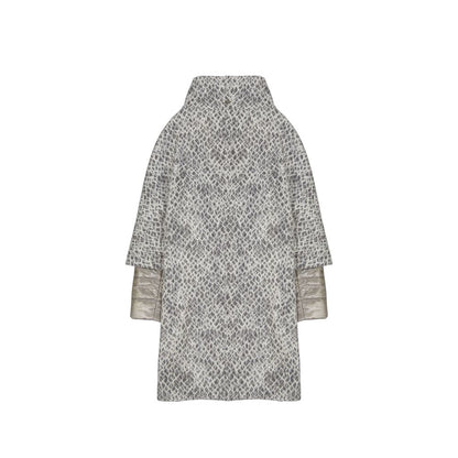 Herno Gray Cashmere Coat