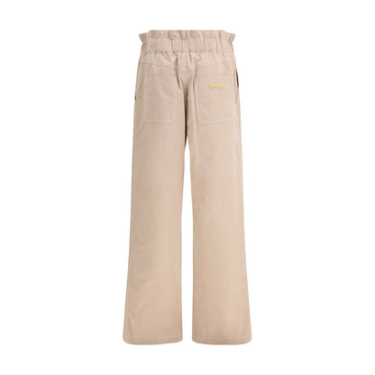 Marni Beige Cotton Casual Pants