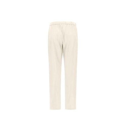 Herno White Polyester Casual Pants
