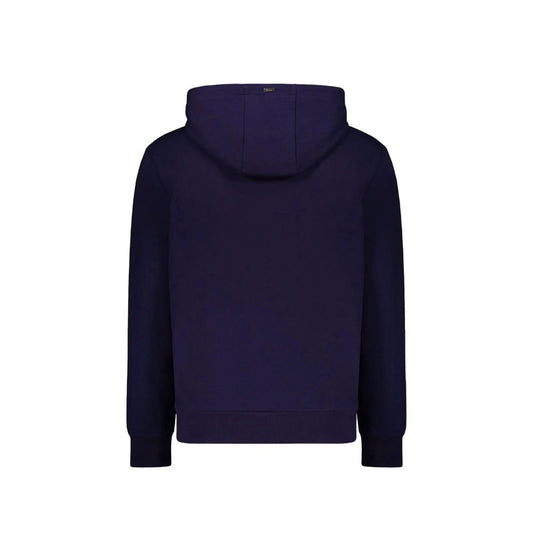 Herno Blue Cotton Sweatshirt