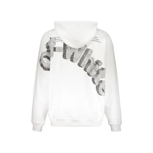 Off-White White Cotton Sweatshirt