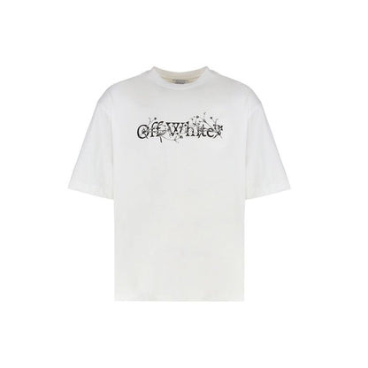 Off-White White Cotton T-Shirt