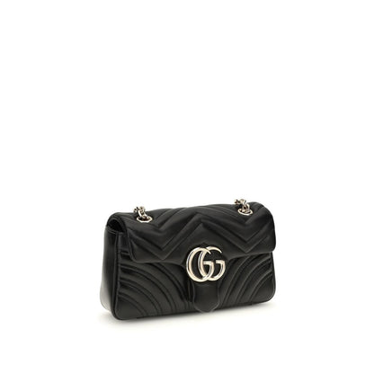 Gucci Black Calf Leather Bos Taurus Shoulder Bag