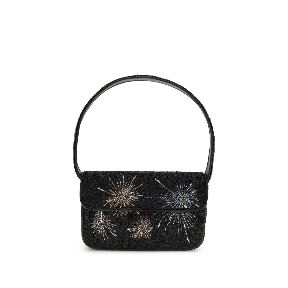 Staud Multicolor Rayon Shoulder Bag