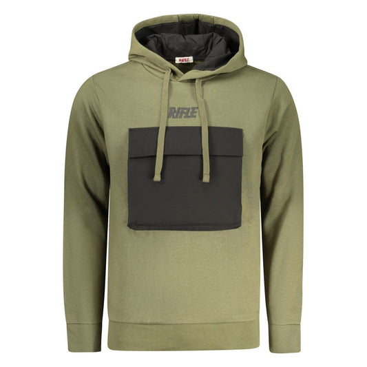 Rifle Verde Cotton Men's Hoodie