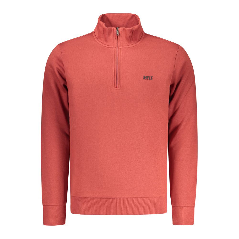 Rifle Red Cotton Men Sweatshirt