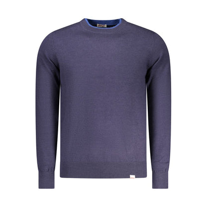 Rifle Blue Polyester Men's Sweater