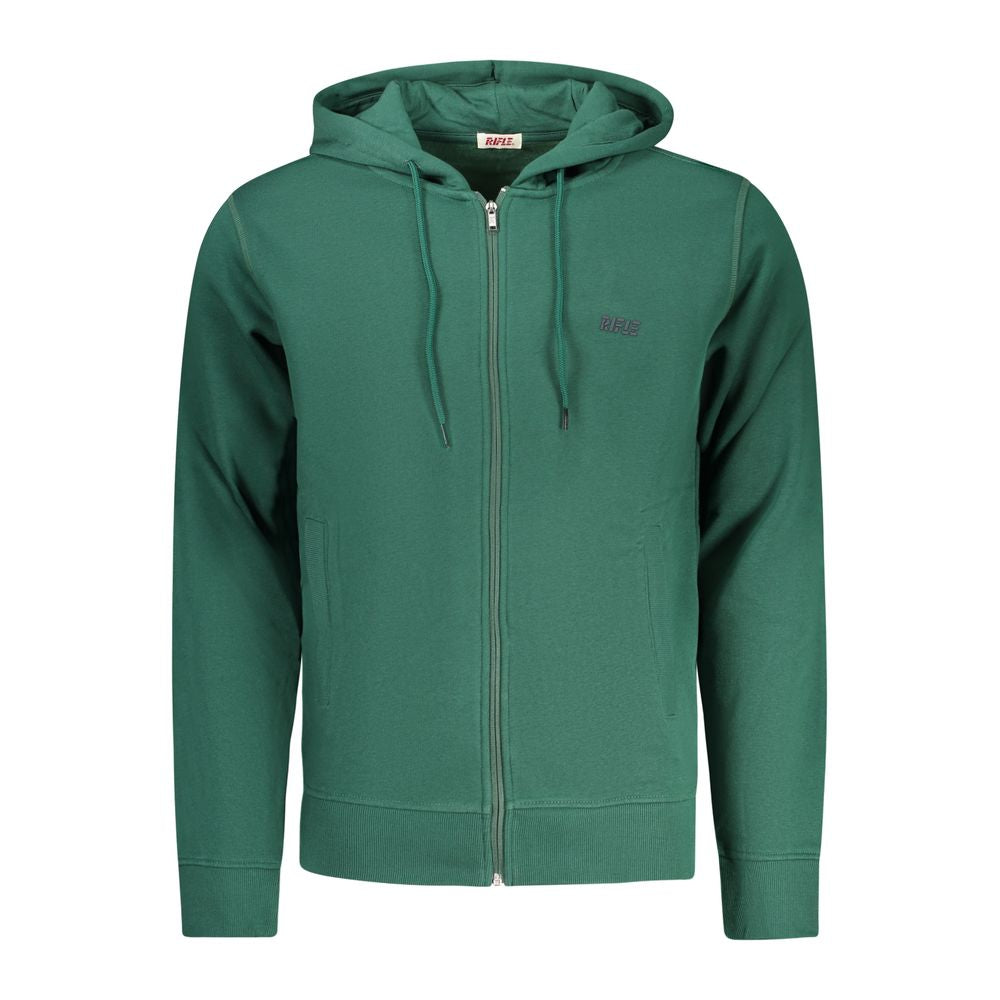 Rifle Verde Cotton Men Hoodie