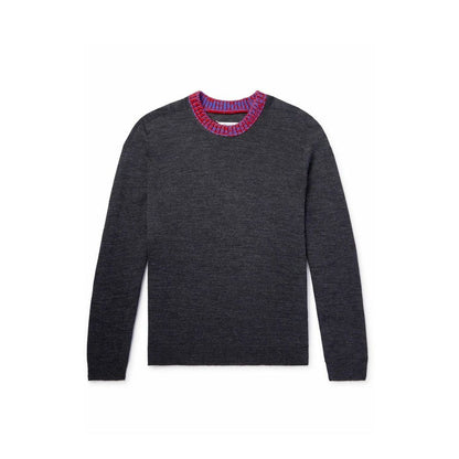 Maison Margiela Gray Wool Sweatshirt
