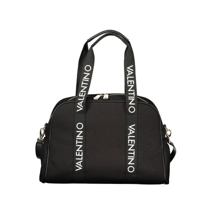 Mario Valentino Nero Cotton Women Handbag