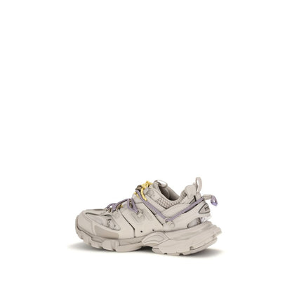 Balenciaga Gray Polyester Athletic Sneakers