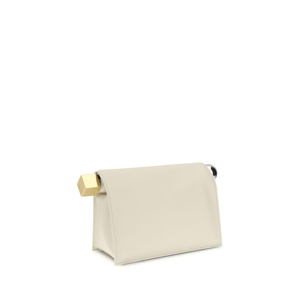 Jacquemus Beige Lamb Ovis Aries Aries Clutch Bag