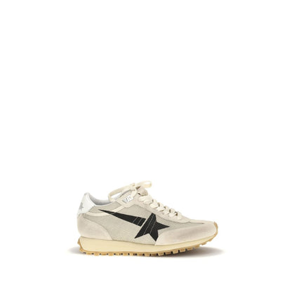 Golden Goose Beige Polyester Athletic Sneakers