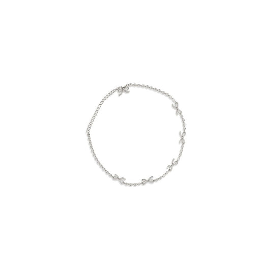 Self-Portrait Silver Brass Necklace