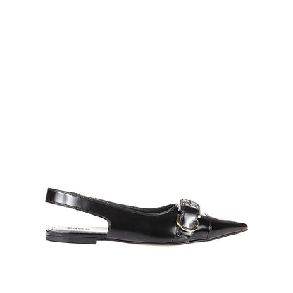 Givenchy Black Calfskin Ballet Flats