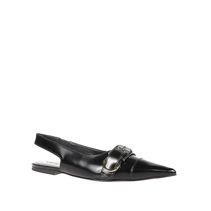 Givenchy Black Calfskin Ballet Flats