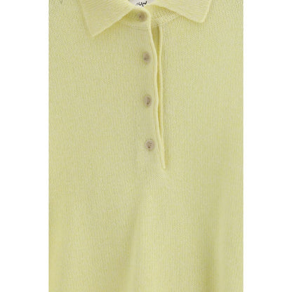 Allude Bicolor Cashmere Polo Shirt