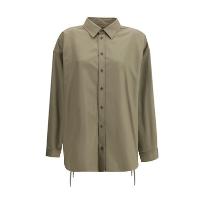 Balenciaga Beige Cotton Dress Shirt