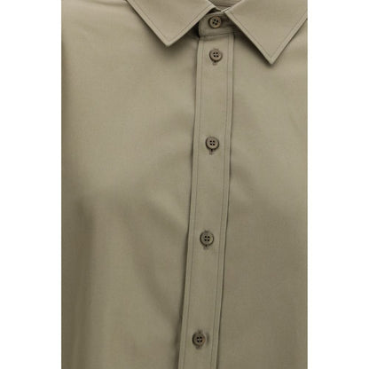 Balenciaga Beige Cotton Dress Shirt