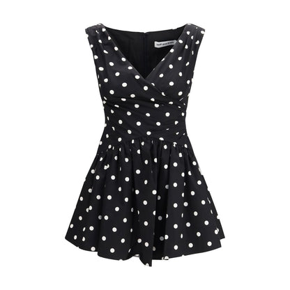 Self-Portrait Multicolor Cotton Casual Dress