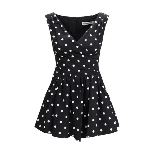 Self-Portrait Multicolor Cotton Casual Dress