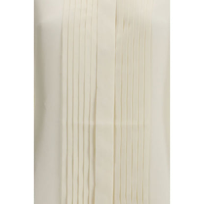 Rohe Beige Silk Dress Shirt