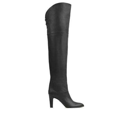 Chloé Black Calfskin Boots