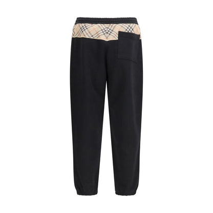 Burberry Black Cotton Joggers (Workout Pants)