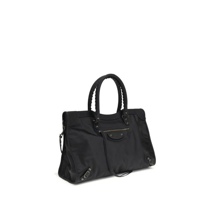 Balenciaga Black Polyamide Handbag