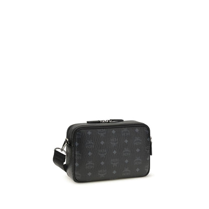 MCM Black Polyethylene Shoulder Bag