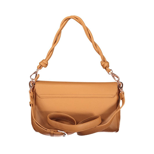 Valentino Brown Polyethylene Handbag