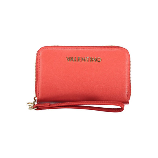 Valentino Red Polyethylene Wallet
