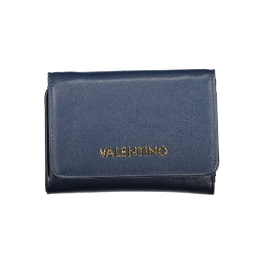 Valentino Blue Leather Women's Wallet