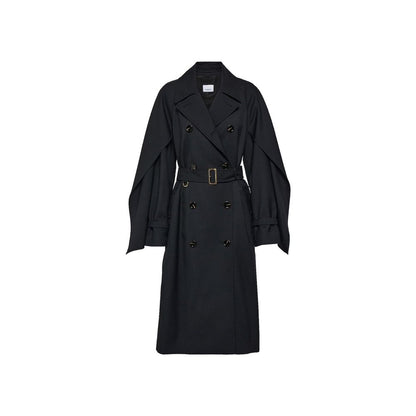 Burberry Black Polyester Coat