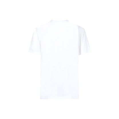 Burberry White Cotton Sportswear