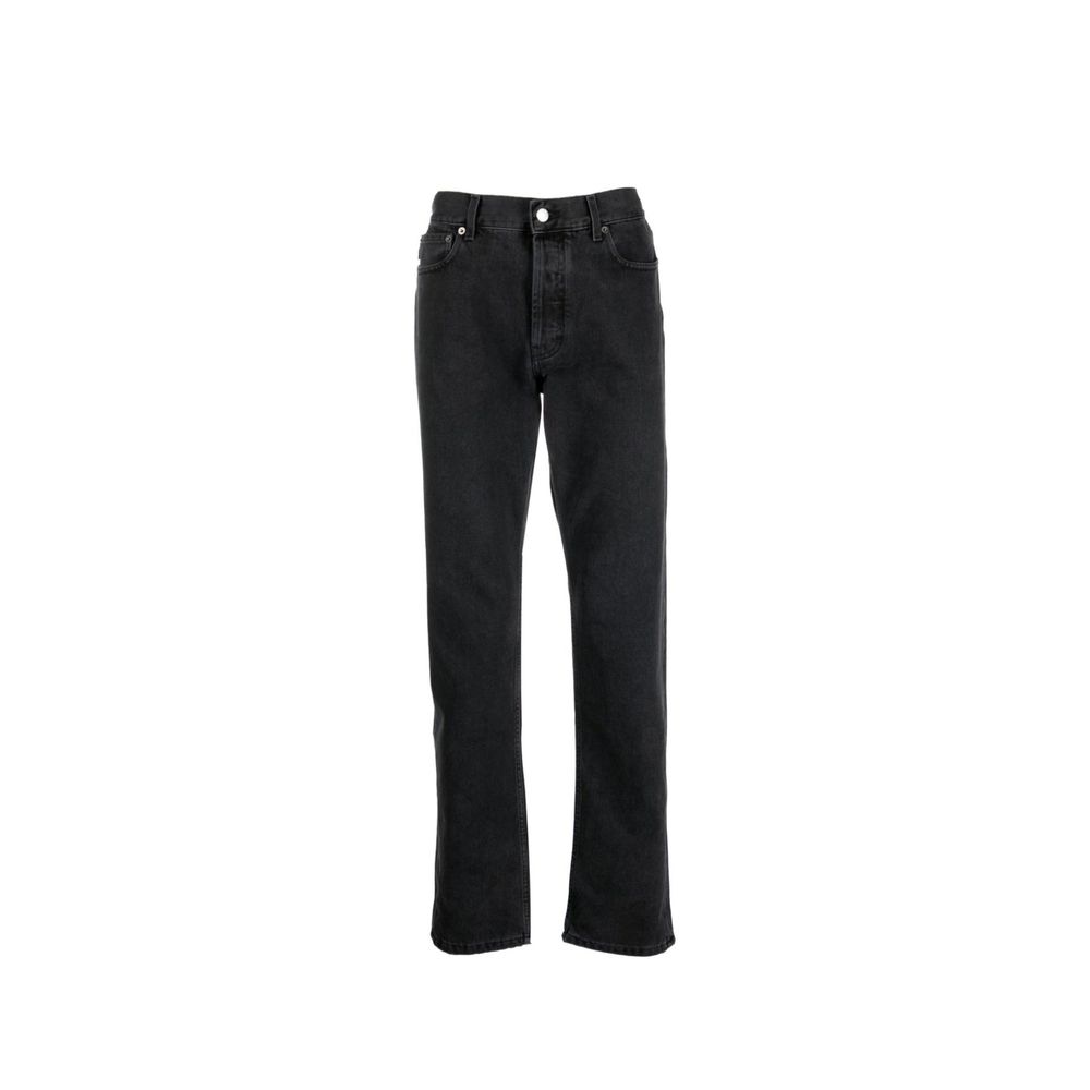 Ambush Black Cotton Slim Fit Jeans
